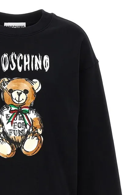 Moschino  |Cotton Logo Hoodies & Sweatshirts