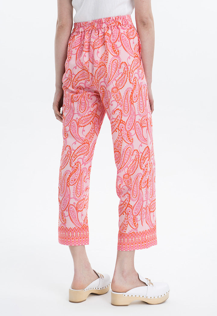 Paisley Printed Pants