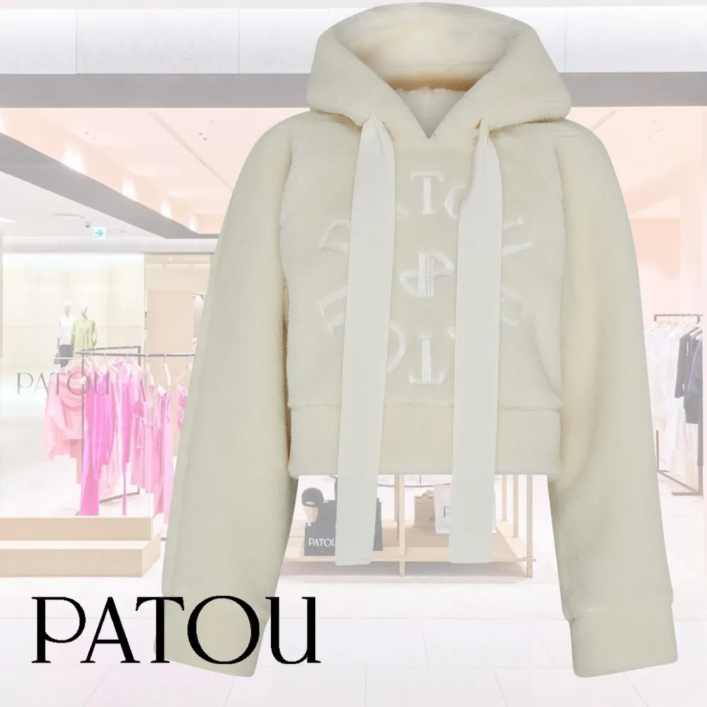 PATOU  |Plain Hoodies & Sweatshirts