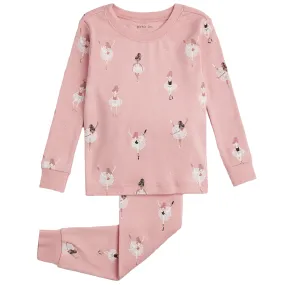 Petit Lem Pink Ballerinas PJ Set