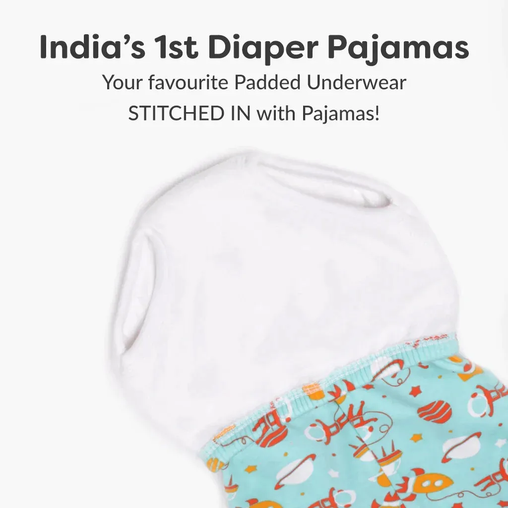 Potty Training Pajama with drawstring - Twinny Bummy