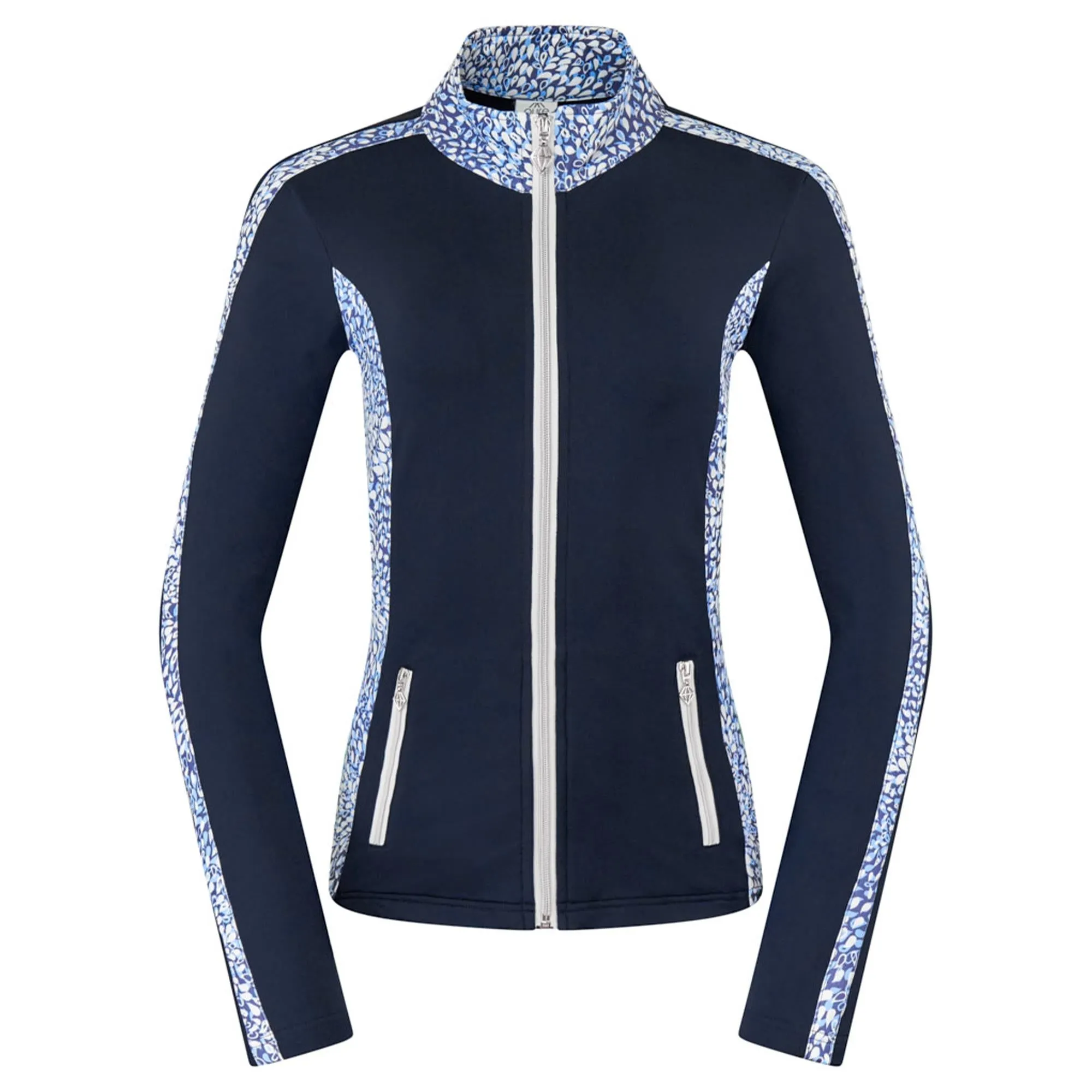 Pure Golf Breeze Ladies Golf Mid Layer Peardrop Sapphire