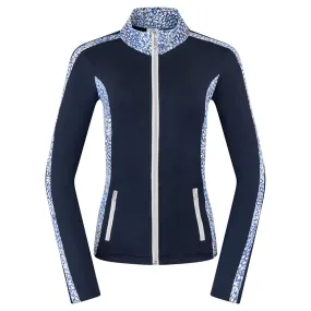 Pure Golf Breeze Ladies Golf Mid Layer Peardrop Sapphire