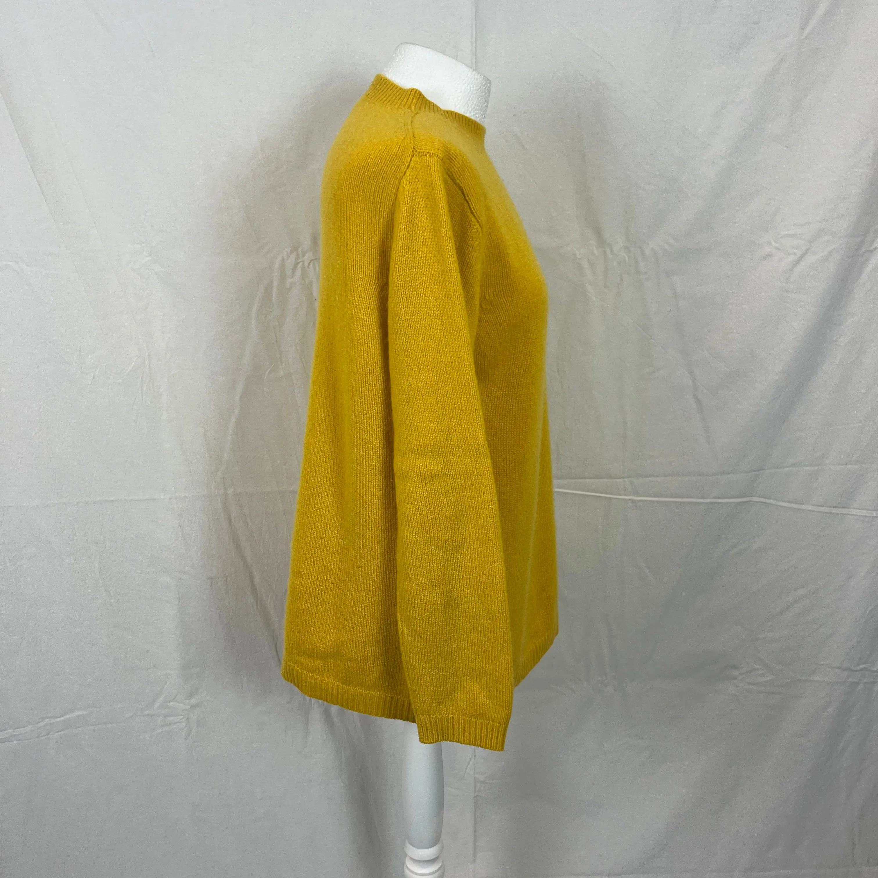 Raey Mustard Cashmere Knitted Jumper XS