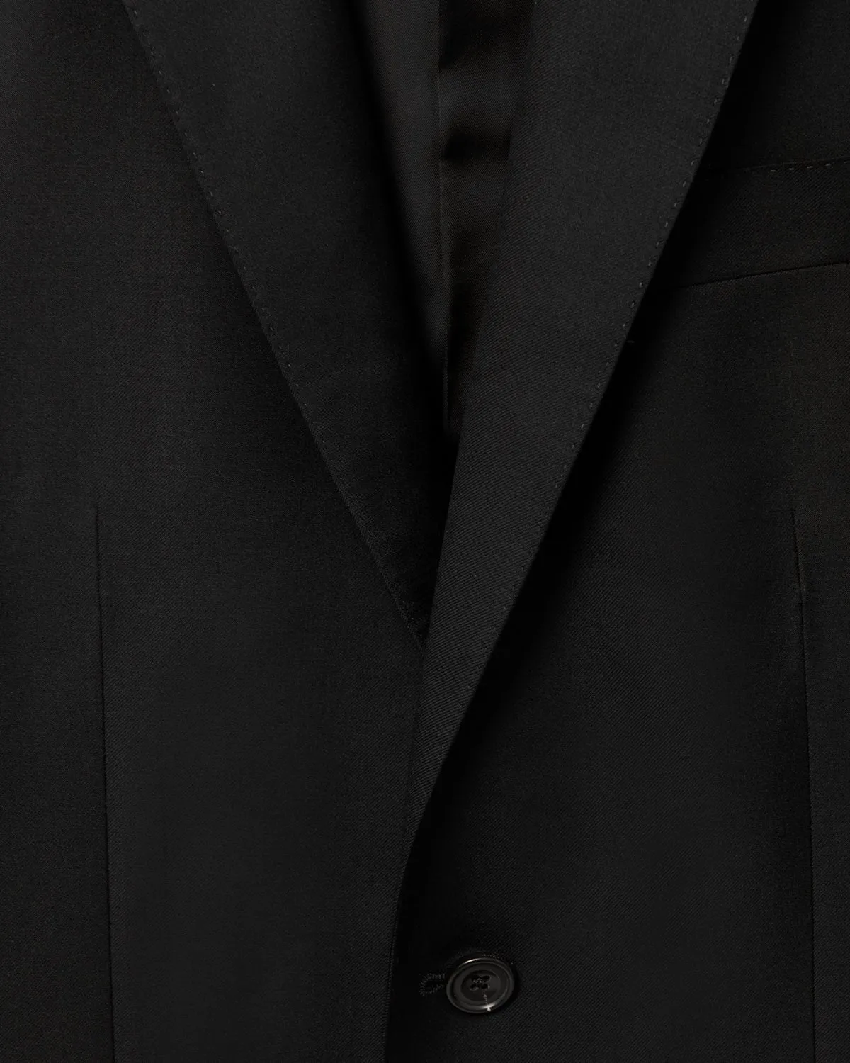 Richard James Hyde Fine Twill Suit Jacket Black