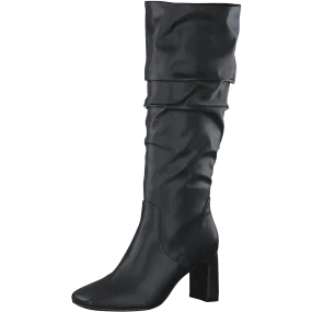 S Oliver Black Knee High Boot