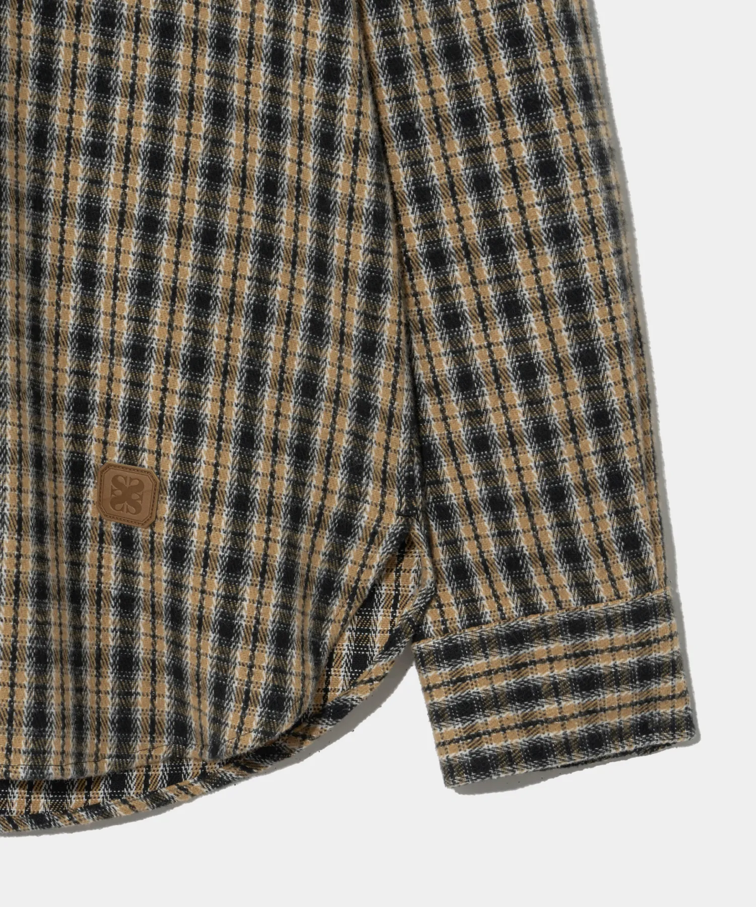 SATUR  |Other Plaid Patterns Unisex Street Style Long Sleeves Cotton