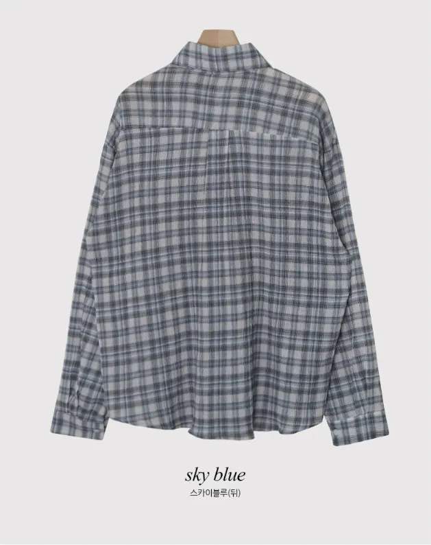 SHOPPERLAND  |Other Plaid Patterns Casual Style Street Style Long Sleeves