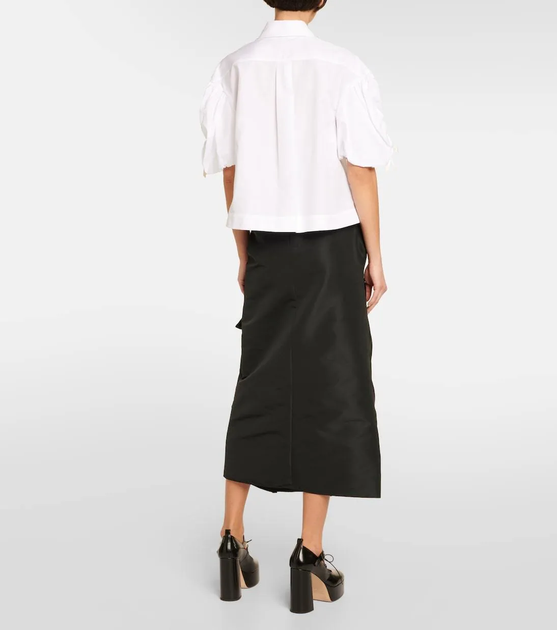 Simone Rocha  |Casual Style Street Style Plain Cotton Short Sleeves