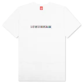 Snowfall S/S Tee - White