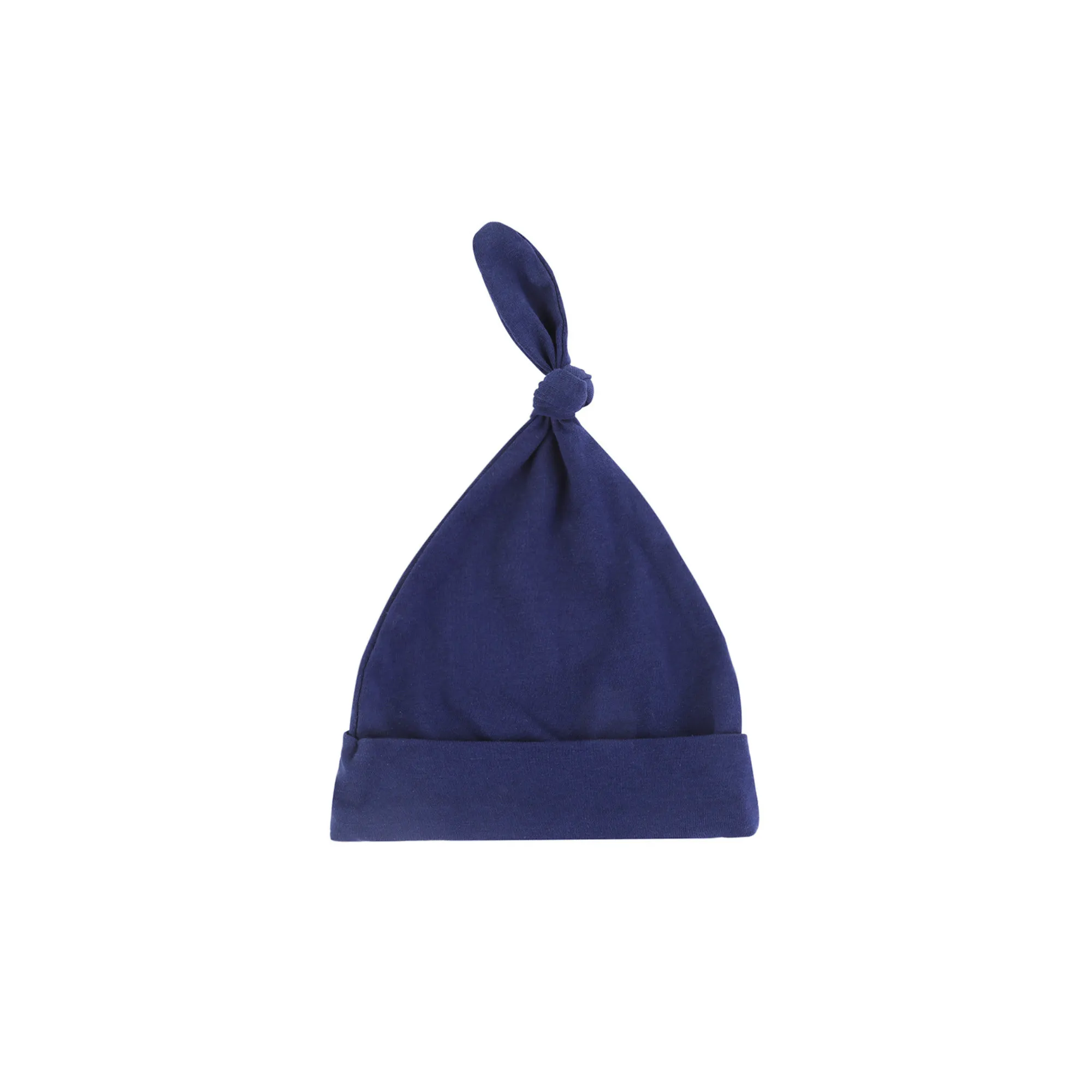 Soft Top Baby Beanie Hat in Navy