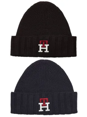 Tommy Hilfiger Mens 'TH Prep' Mono Beanie Hat