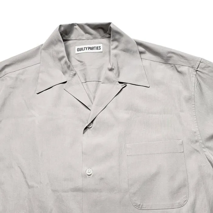 WACKO MARIA  |Plain Cotton Short Sleeves Front Button Shirts