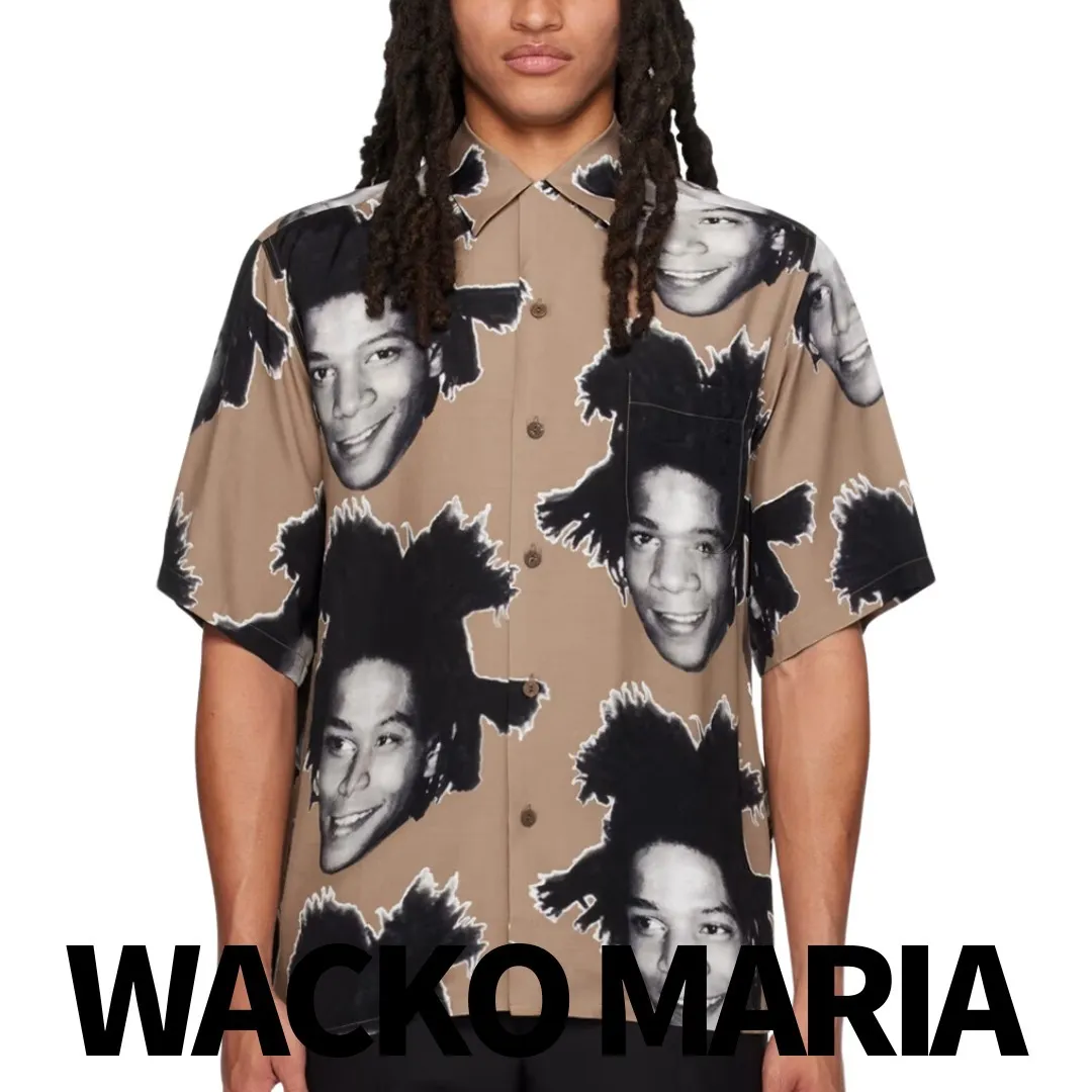 WACKO MARIA  |Short Sleeves Front Button Shirts