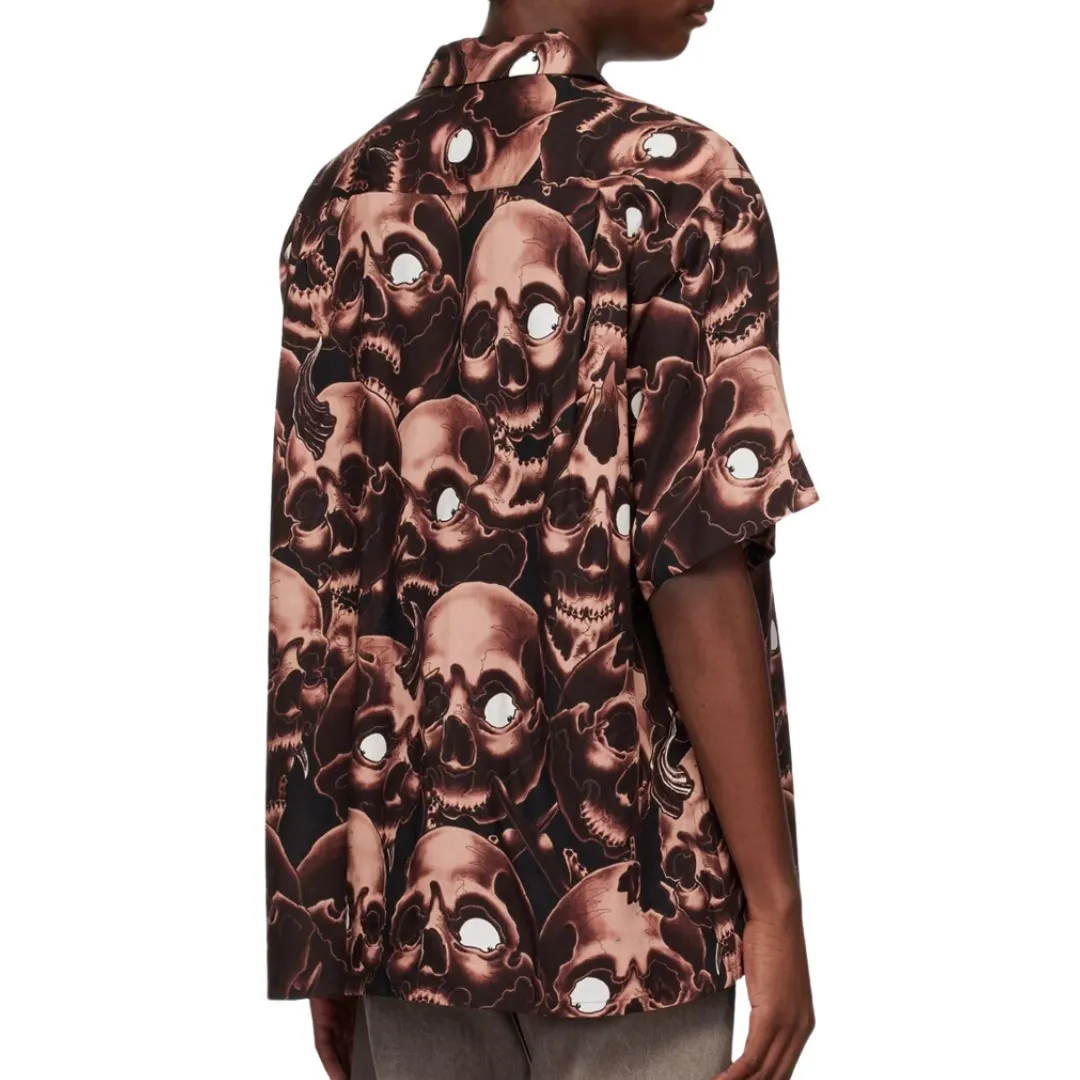 WACKO MARIA  |Skull Short Sleeves Front Button Shirts