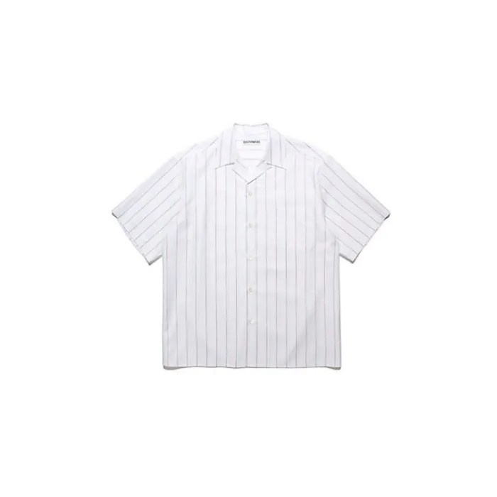 WACKO MARIA  |Stripes Street Style Long Sleeves Plain Cotton Front Button