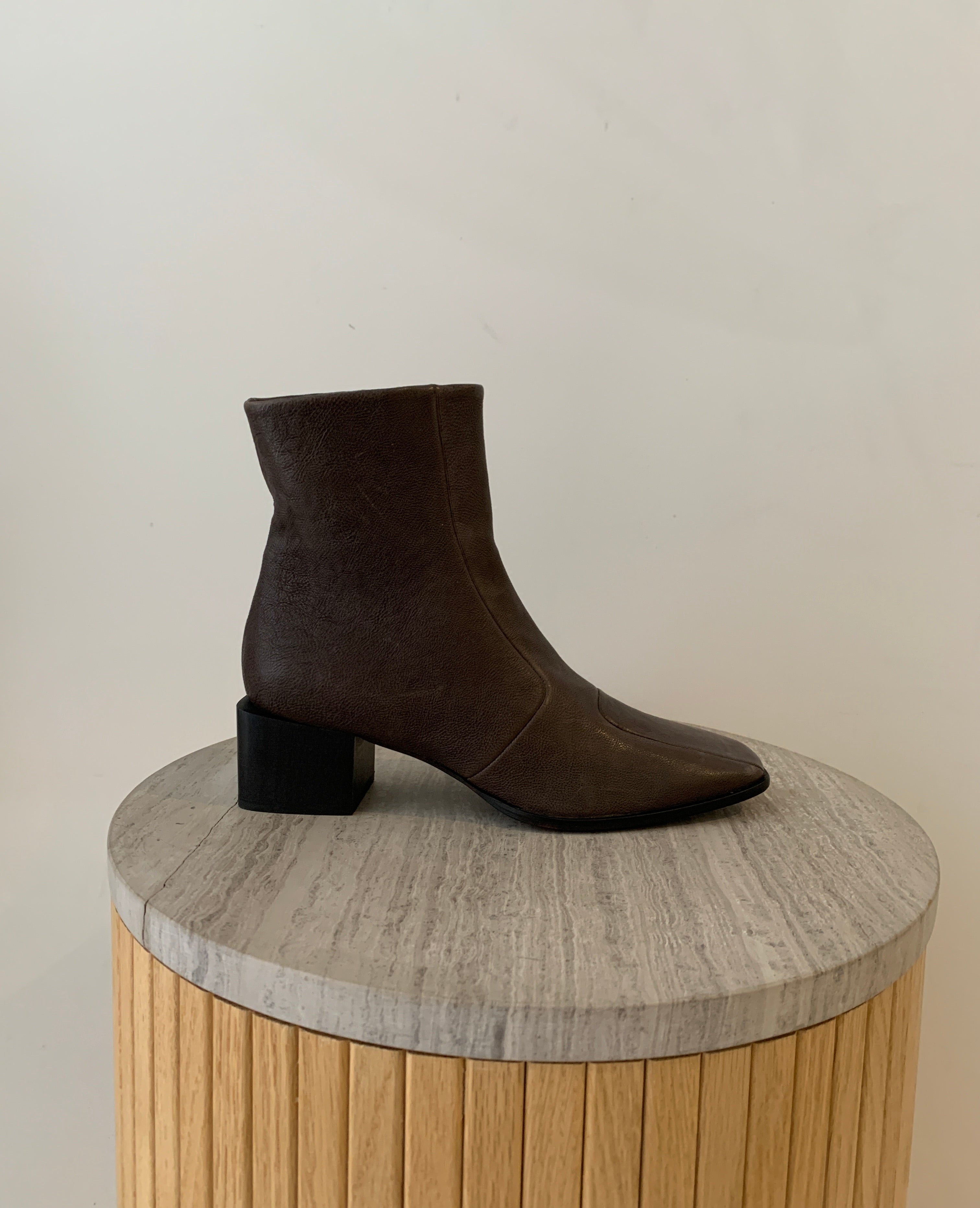 Warehouse Sale - Sish Boots Mushroom Leather