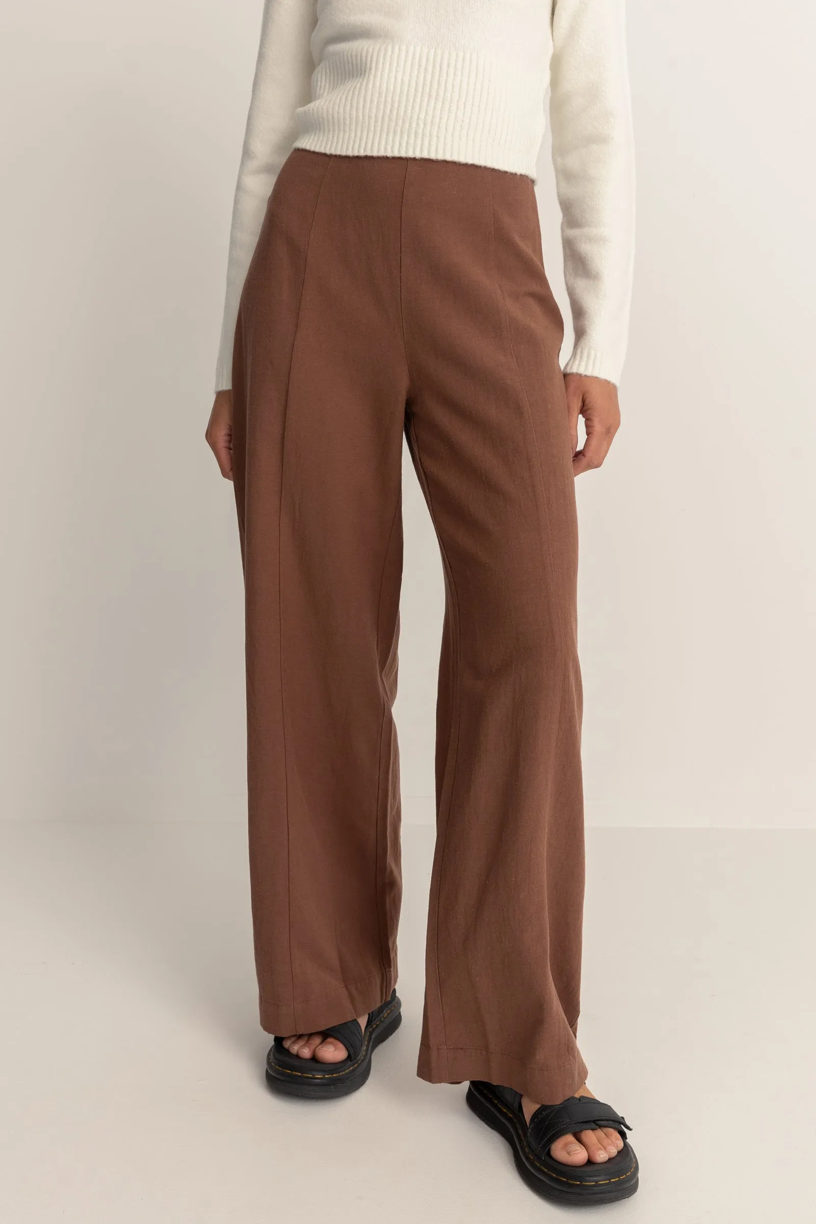 Whitehaven Wide Leg Pant Brown