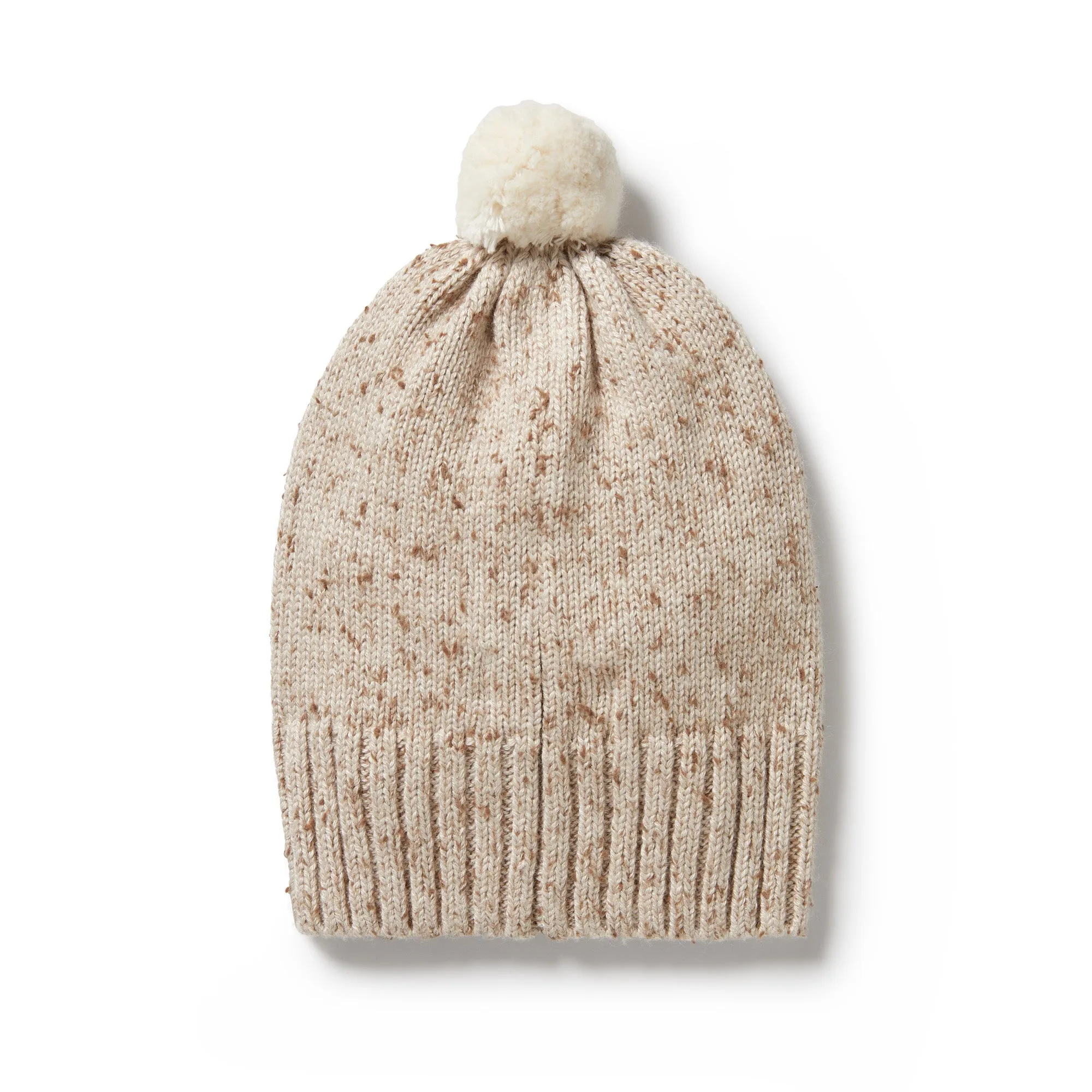 Wilson & Frenchy Knitted Hat - Almond Fleck